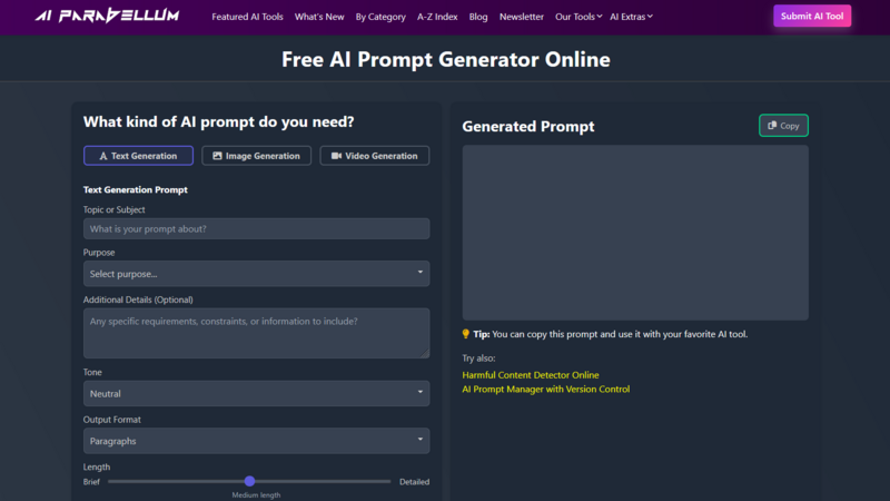 Best Prompt Generator